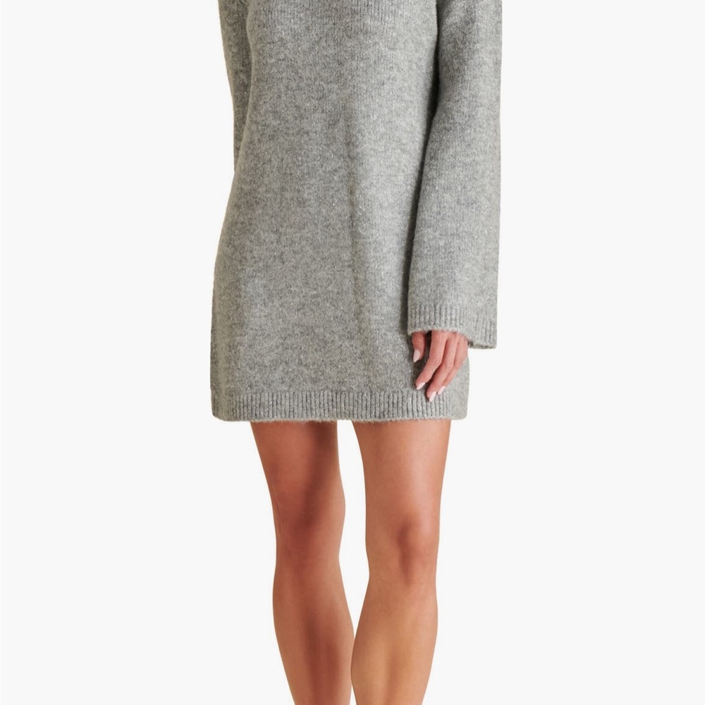 Abbie Long Sleeve Mini Sweater Dress